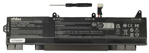 vhbw 1x Akku kompatibel mit HP EliteBook 850 G8, 855 G7, 850 G7, 855 G8 Notebook (4400 mAh, 11,55 V, Li-Polymer)