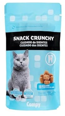Snack Crunchy pour Chats Adultes, Soin Dentaire, 70g