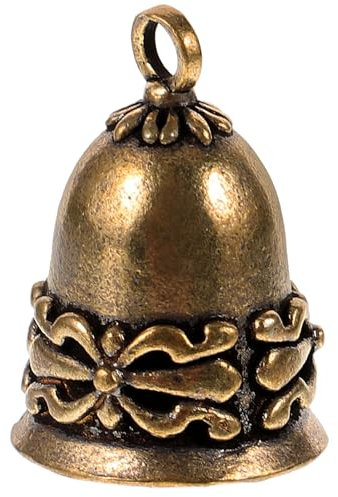 Supvox Messing Glocke Kupfer Glocke Vintage Bronze Jingle Bells Craft Glocken für Windspiel Machen Schlüsselbund Charms