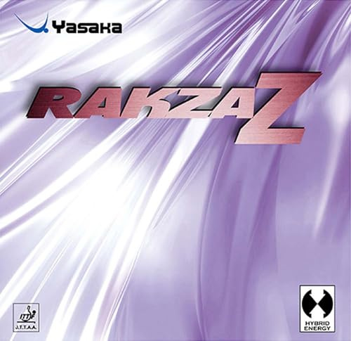 Yasaka Rakza Z Table Tennis Rubber (2.0, Black)