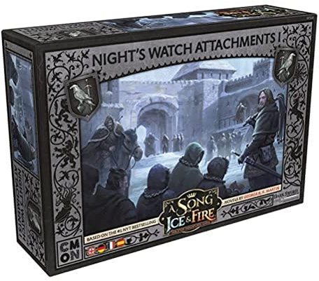 CMON, A Song of Ice & Fire – Verstärkungen der Nachtwache I, Erweiterung, Tabletop, 2 Spieler, Ab 14+ Jahren, 45+ Minuten, Deutsch, Mehrsprachig