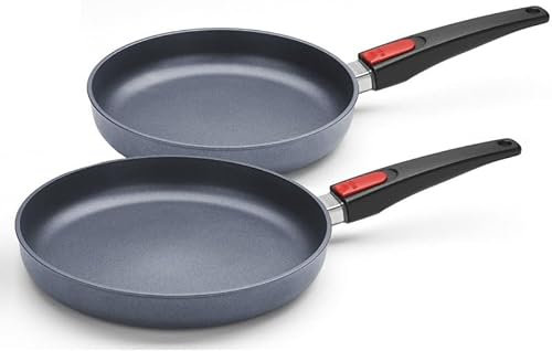 Woll - Set mit 2 Antihaftpfannen, Durchmesser 22 cm + Ø 26 cm, Diamond Lite Induktion
