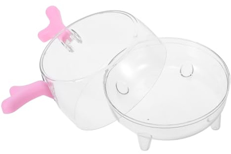 Kisangel Toilette per Criceti con Sabbiatura e Accessori per Bagno Angolo Toilette per Piccoli Animali Domestici Come Criceti Conigli e Furetti Facile da Pulire e Sicura Paglia Naturale