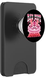 Tocadiscos DJ's Wife Disc Jockey Estilo Bootleg de los 90 PopSockets PopWallet para MagSafe