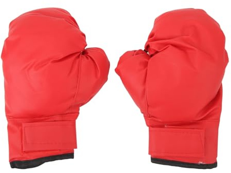 Haofy 1 par Boxningshandskar för Barn, Andningsbara Hål, Mångsidig Användning för Muay Thai, Måttlig Träning