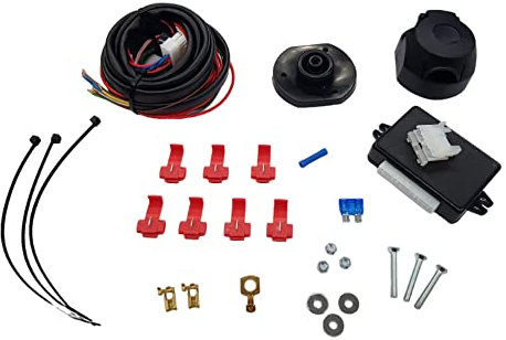 WIELEN Kit Elettrico 13 Poli con CENTRALINA per Gancio Traino