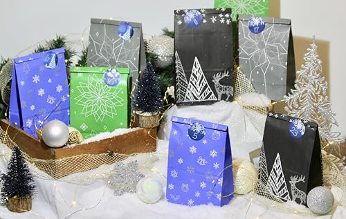 Personalisierbarer Adventskalender zum Befüllen - Modern Design