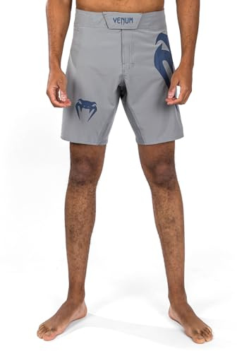 Venum, Light 5.0 Fight Shorts, Men's, L, Grey/Blue