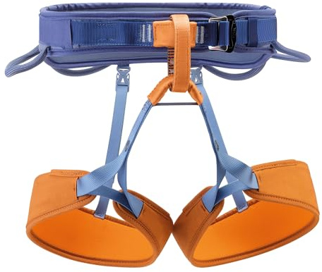 PETZL CORAX LT comfortable, durable harness for a variety of climbing objectives, M, indigo blue