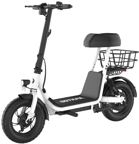 Gotrax A5 12 Electric Scooter with Seat for Adults & Teens, 15.5-Mi Range