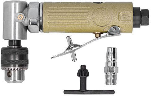 Lybunair 90 Grad Luftbohrmaschine, pneumatisches Werkzeug, leistungsstarke Winkelbohrmaschine