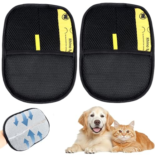 TYSM-CC Guante Quita Pelo para Mascotas Manopla Removedor de Pelos para Gatos y Perros | Elimina Pelos Fácil y Rápido con Suavidad | Ideal para Uso Diario - Consigue un Hogar Limpio y Sin Pelos
