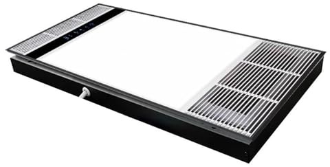 cfycfy987 Ventilation Fan Ultra Thin 4cm Integrated Ceiling Embedded Exhaust Fan Lighting Five in One Bathroom Heater Bathroom Fan Extractor