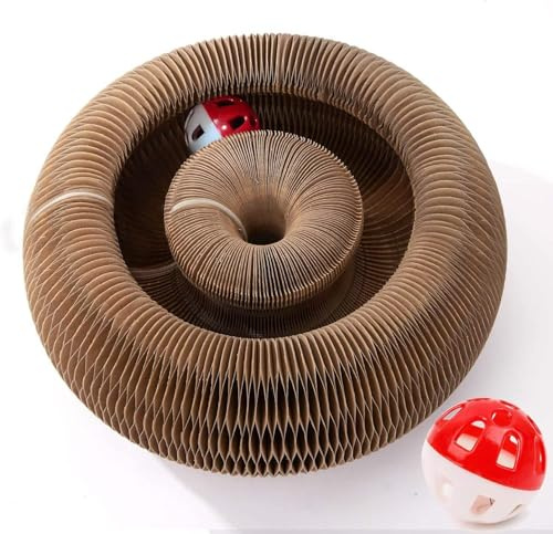 Fliti Magic Organ Interactive Cat Scratcher Toy - The Ultimate Interactive Mental & Physical Exercise for Indoor Cats