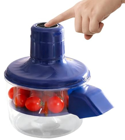 Opdestn Macchina per la Sbucciatura 'Uva Elettrica | Strumento Da Cucina Intelligente E Ricaricabile Per Sbucciare - Sbucciatore Automatico Per Verdure,per Casa Dormitorio Hotel Ristorante Aziende