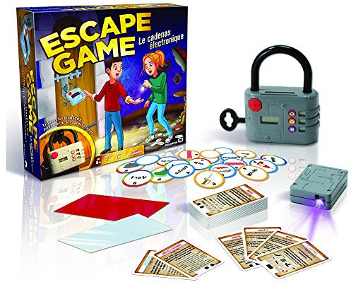 Dujardin – Escape Game – Jeu de société – Jeu d’Action – Jeu Enfant – Résout Les énigmes et déverrouille Le Cadenas à Temps – A Jouer en Famille et Entre Amis – 1 Joueur et Plus – Dès 8 Ans