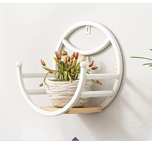 Piedistallo Per Piante Alto - Portavasi Da Interno - Supporto Per Fiori In Metallo, Banco Di Mostra Del Fiore Fissato Al Muro, Ripiano Per Piante In Ferro Battuto Portavasi Da Soggiorno/hotel ( Color
