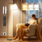 Caromolly Lichttherapielampe 10000 Lux Tageslichtlampe Simulation von Tageslicht, Lichttherapie Stehlampe mit Fernbedienung, 3 Farbtemperaturen, Dimmer und Timer
