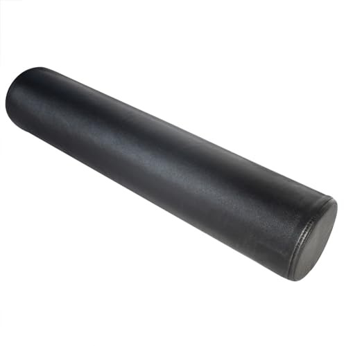 Fictory Cuscino cervicale in memory foam cilindrico per collo, lombare, sollievo dal dolore alle gambe, 50 x 9,9 cm, fodera lavabile con cerniera, comfort conveniente