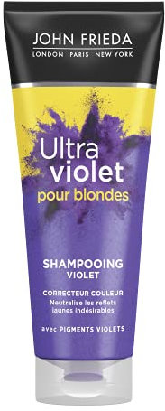 JOHN FRIEDA Ultra Violet pour Blond Shampooing Violet 250ml