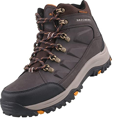 Skechers Herren 204642 Choc Trekking Shoes, Schokoladenbraun, 45 EU