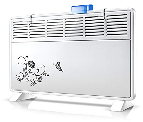 Heater,Electric Heating Convector Heater-Safety Thermal Cut Off Feature Energy Saving Silent Wall Mounted or Floor Standing Bathroom Radiator