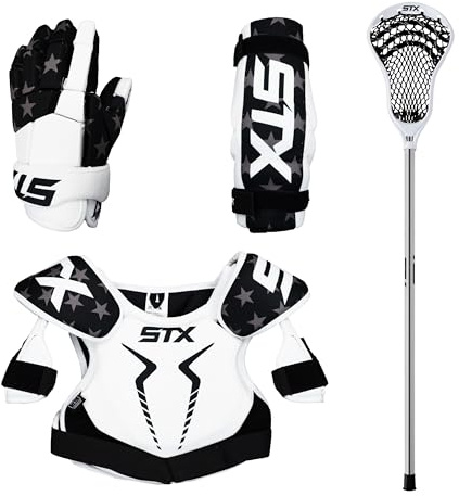 Lacrosse Unlimited 4-Piece STX Stallion 75 USA Youth Starter Set