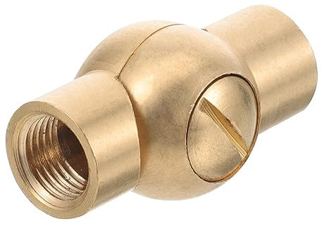 VILLCASE Deckenleuchtenkonverter Aus Kupfer Mit Drehgelenkaufhängung Für Pendelleuchten Und Kronleuchterlichtkonverter Mit Baldachin Für Badezimmerdeckenleuchtenadapter Für Pendelaufhängung