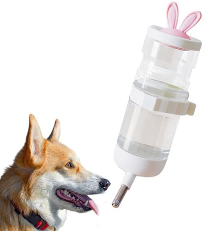 Bottiglia D'Acqua Per Piccoli Animali | Bevitore Dispenser per Conigli - Bevitore Antigoccia da Appendere per Gabbia, Accessori per Animali Domestici come Ricci, Furetti e Piccoli Animali