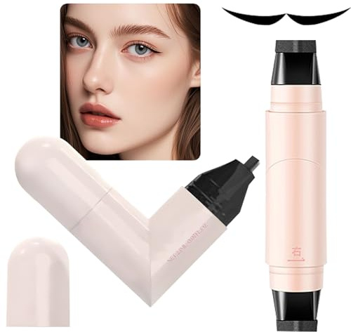 Maquillaje Sello Delineador Ojos | Doble Punta Sello Ala Delineador Ojos Femenino | Secado Rápido Antimanchas Para Viaje, Citas Y Bodas