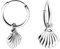 SOFIA MILANI - Damen Ohrringe 925 Silber - Muschel Creole - E1522
