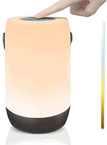 Akku Outdoor Lampe Tragbare LED Dimmbare Tischlampe, Touch Bedienung Nachttischlampe, Batteriebetrieben mit USB, für Tisch Bar Terrasse ostern dekoration