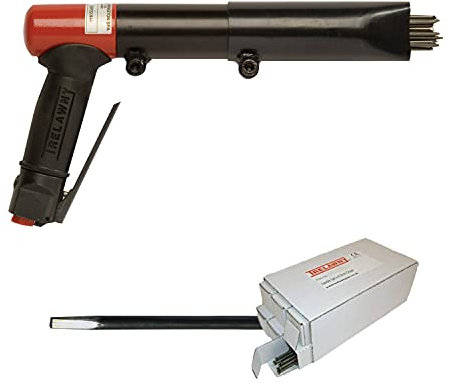 CS Unitec | 123.2199 Basic KIT | Industry Standard 2BPG 19-Needle Scaler – Reliable Performance for Any Job – Made in England