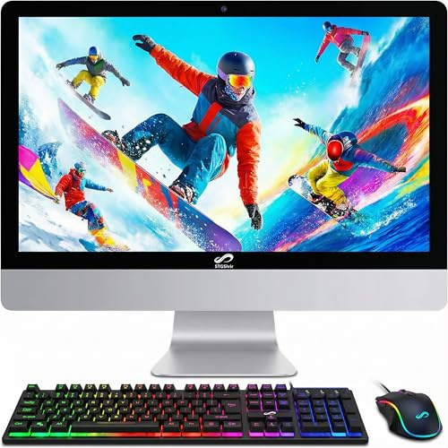 STGSivir All in One Computer PC,22 FHD Display,Core i5,16G RAM,512G SSD