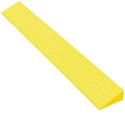 Door Ramp, Door Threshold Ramp, Rubber Ramps for Door Threshold, Ramps for Wheelchairs, Threshold Ramps, Door Ramps for Wheelchairs 4cm Yellow