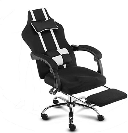 Silla de computadora estilo carreras, silla deportiva electrónica, cómoda visión de aniversario, silla de juego para deportes electrónicos, oficina, escritorio, sillón suave
