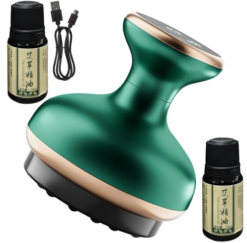 Massaggiatore Anticellulite | Strumento Rimuovi Cellulite - Rimozione Grasso Manuale Modellatore Corporeo con 9 Livelli Regolabili e Luce Rossa per Uomo e Donna