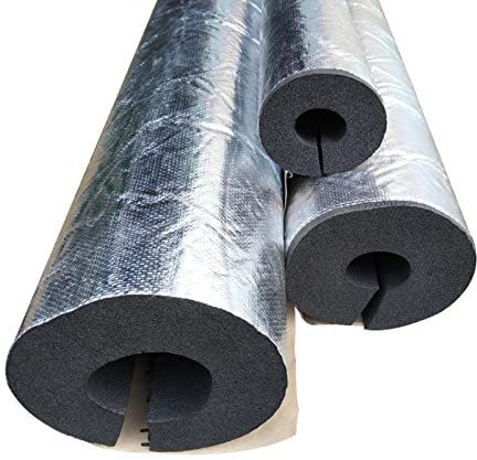 Frostschutzisolierrohr Für Den Außenbereich, Rohrisolierung, Selbstklebendes Schaumisolierrohr, Wasserdichte Rohrisolierung, 950 Mm Länge / 30 Mm Wandstärke (Size : 20mm)