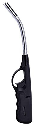 EDZARD 3 accendini a gas flessibili, flessibili, lunghezza 25 cm, ricaricabili