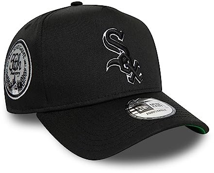 New Era Chicago White Sox Snapbackkappe E-Frame verstellbar Cap MLB Baseball schwarz - One-Size