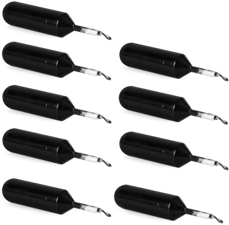 9pcs Address Blocker Stamp Ink Refills Black for Confidential Roller Stamp, Data Defender, Privacy Safety Identity Theft Protection