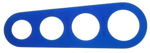 Artibetter Misuratore Porzione Spaghetti Acciaio Inossidabile Cucina Strumento Misura Pasta Spaghetti Tagliatelle Utensile Guida Misurazione Cottura