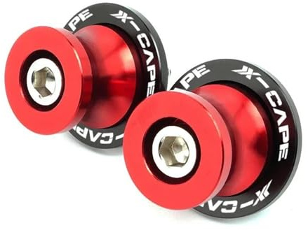 RYHJNRTH Tornillos Y Pernos M10 para El Soporte del Deslizador De Los Carretes del Basculante De Motocicleta para Moto Morini XCape X Cape 650 X 650X 2022-2023 Carrete basculante(Red)