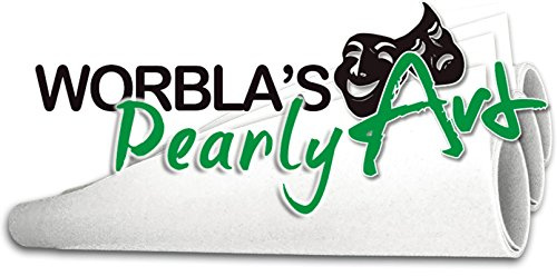 Worblas Pearly Art Plaque taille M thermoplastique pour projets artistiques 50 x 75 cm plastique
