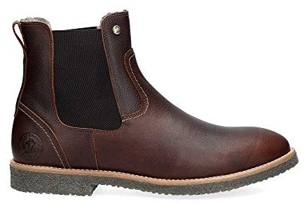 Panama Jack Herren Garnock Igloo Chelsea-Stiefel, Kastanienbraun, 46 EU