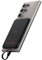 VEEKTOMX Power Bank Klein Mini Powerbank 5000mAh Power Bank mit integriertem Kabel USB C Externe Akkus Magnetisches Anti-Rutsch Tragbares Ladegerät Kompatibel mit iPhone 15/Samsung/Huawei (Schwarz)