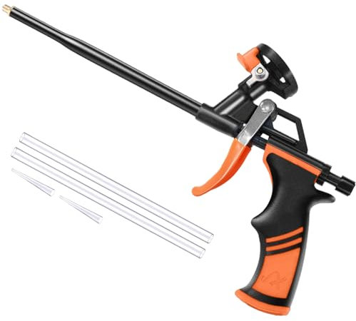 Sonpen PU Schaumpistole, Bauschaumpistole mit Teflonbeschichtete, Schaumpistole Bauschaum Brunnenschaum - Kein Verstopfen Leichte Reinigung, Bauschaum Gun für Haus Zum Abdichten Füllen