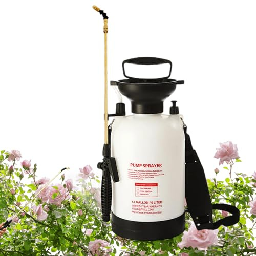 Spruzzatore a pompa | Spruzzatore manuale portatile per prato | Spray manuale portatile per spruzzare piante progetti esterni cortile casa irrigazione fiori campeggio pulizia