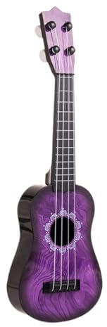 Ukulele-17in Mini strumento musicale a 4 corde | Strumento educativo per principianti, apprendimento prescolare, casa, asilo, sala giochi, viaggi,