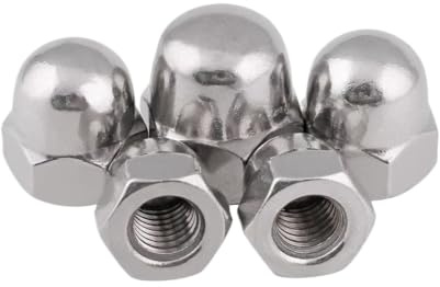 1/2/4/5 St Hex Ekollonlock Med Kupolformade Nötter for Dekrotiva Blindnötter(M4 5pcs)